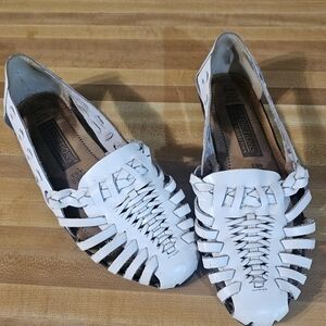 White Huarache Style Women Shoes